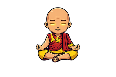 Mo meditating